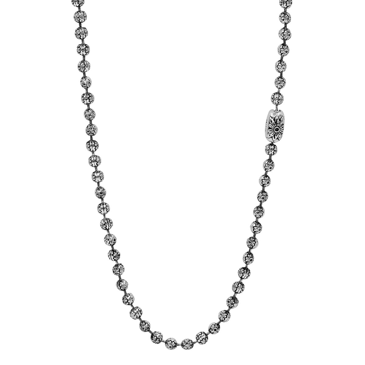 어나니머스아티즌(ANONYMOUS ARTISAN) Oldschool Flower Ball Necklace