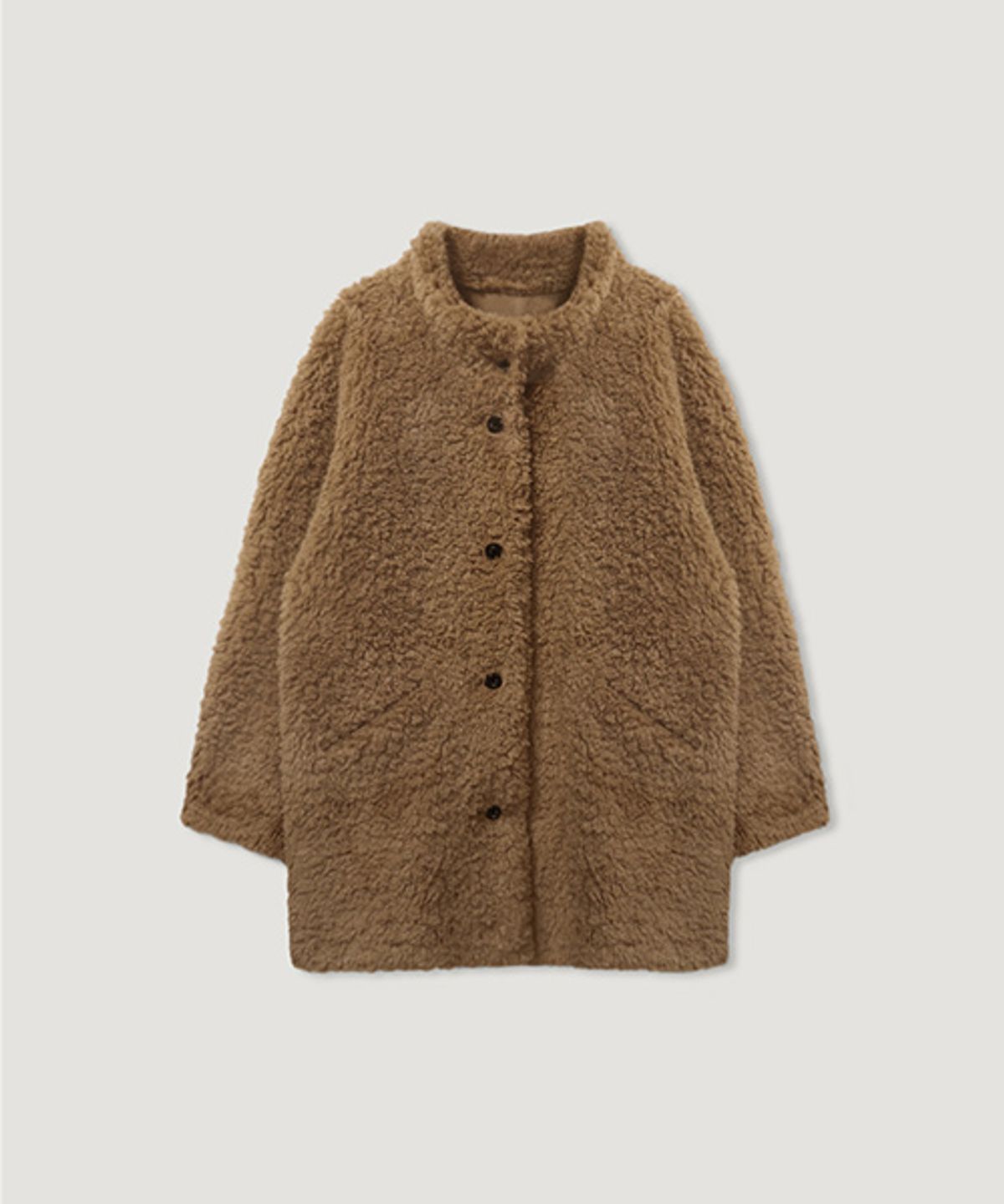 디애니(THE ANY) Sand Wool Duffle Coat