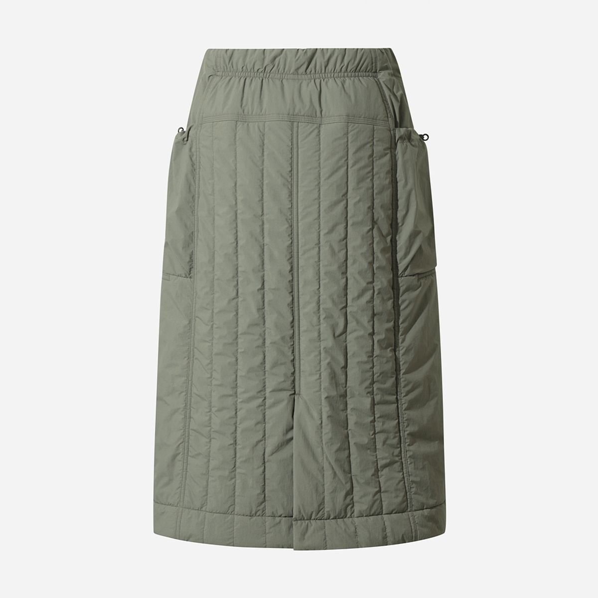 디오디(DOD) 여성) 에어로겔 패딩 스커트(L.CHARCOAL GREY)