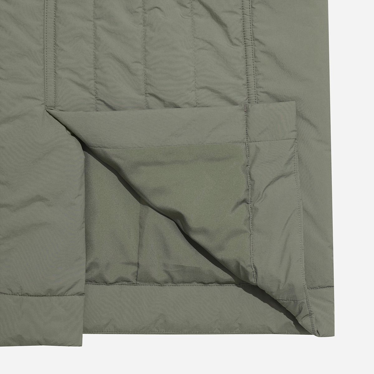 디오디(DOD) 여성) 에어로겔 패딩 스커트(L.CHARCOAL GREY)