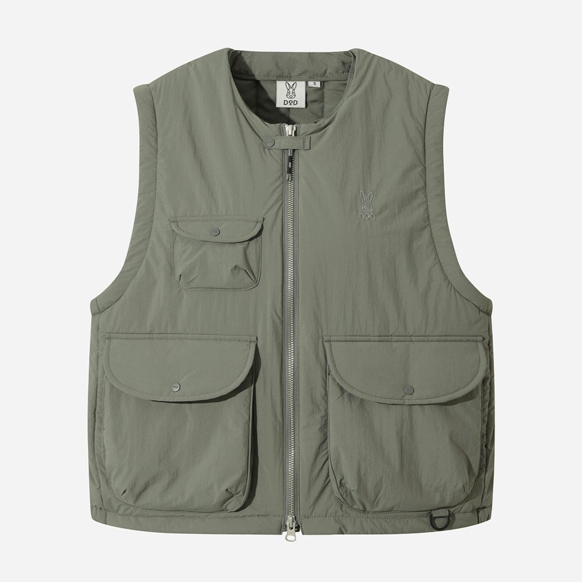디오디(DOD) 여성) 에어로겔 패딩 베스트(L.CHARCOAL GREY)