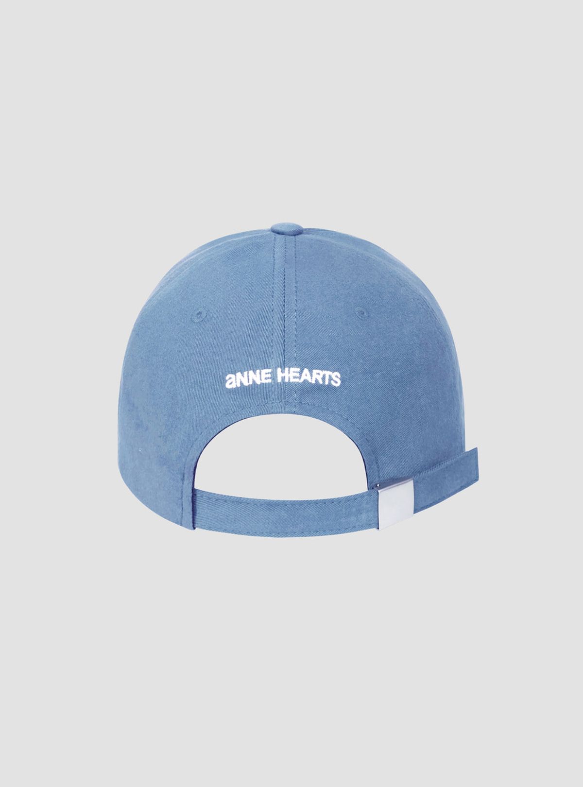 앤하츠(ANNEHEARTS) Classic Signature Logo Cap Soft blue