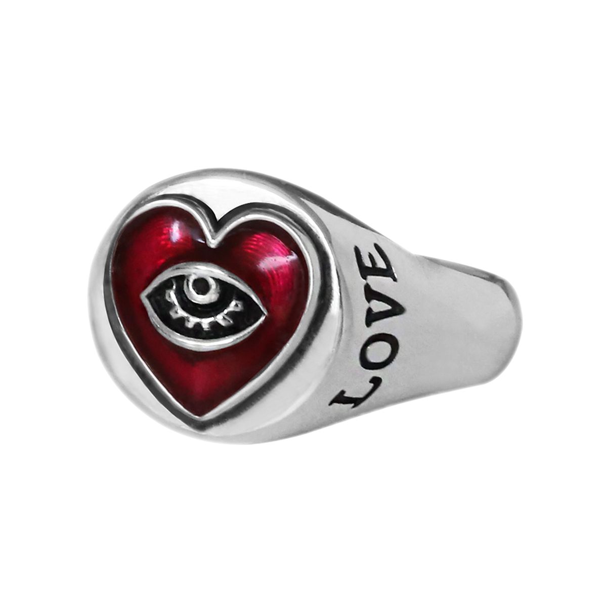 어나니머스아티즌(ANONYMOUS ARTISAN) Love Heart Eye Ring