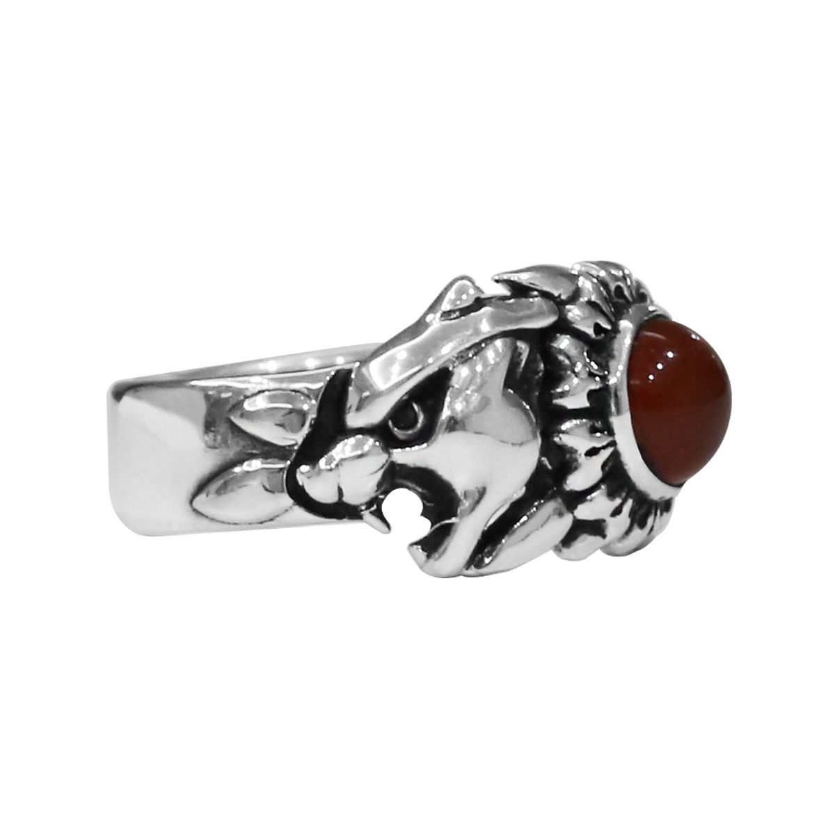 어나니머스아티즌(ANONYMOUS ARTISAN) Panther Flower Ring - Carnelian