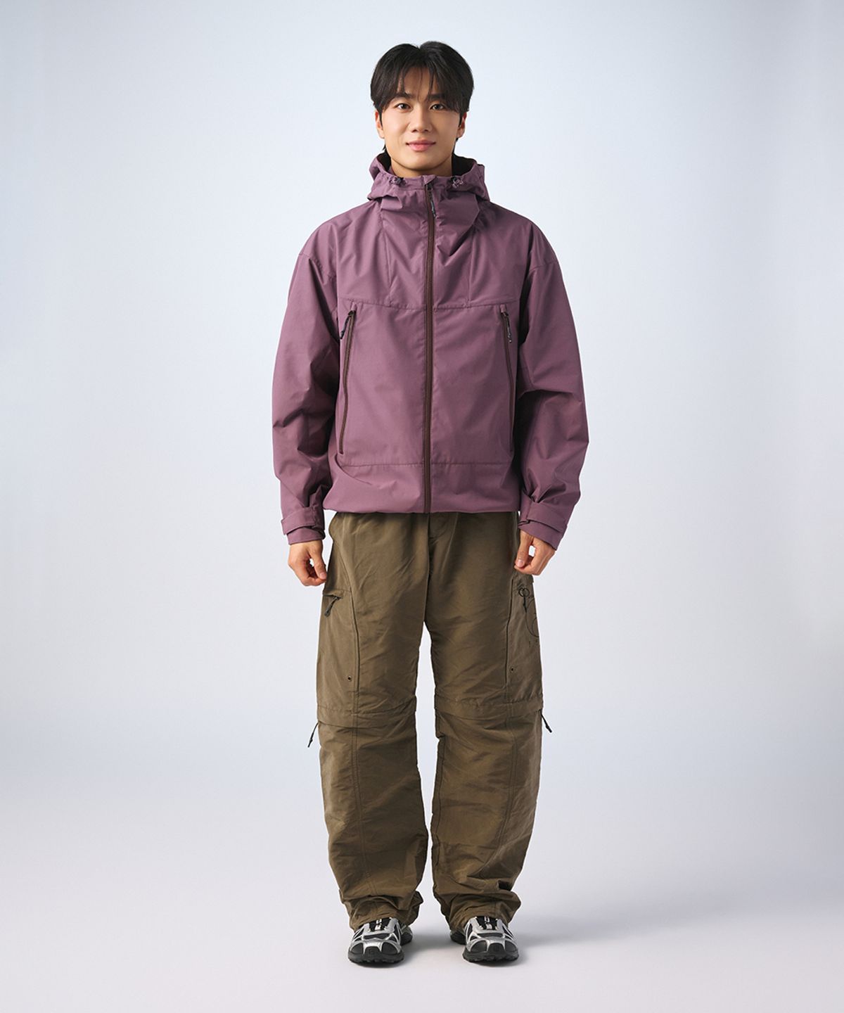 무신사 스탠다드 스포츠(MUSINSA STANDARD SPORTS) 2-Layer 스티치 바람막이 (3color)