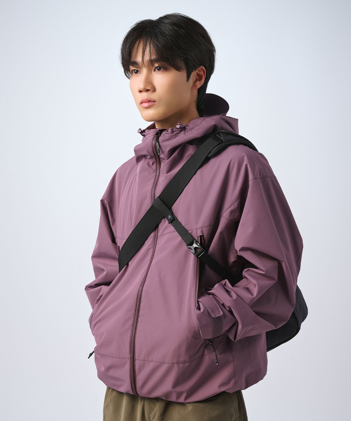 무신사 스탠다드 스포츠(MUSINSA STANDARD SPORTS) 2-Layer 스티치 바람막이 (3color)