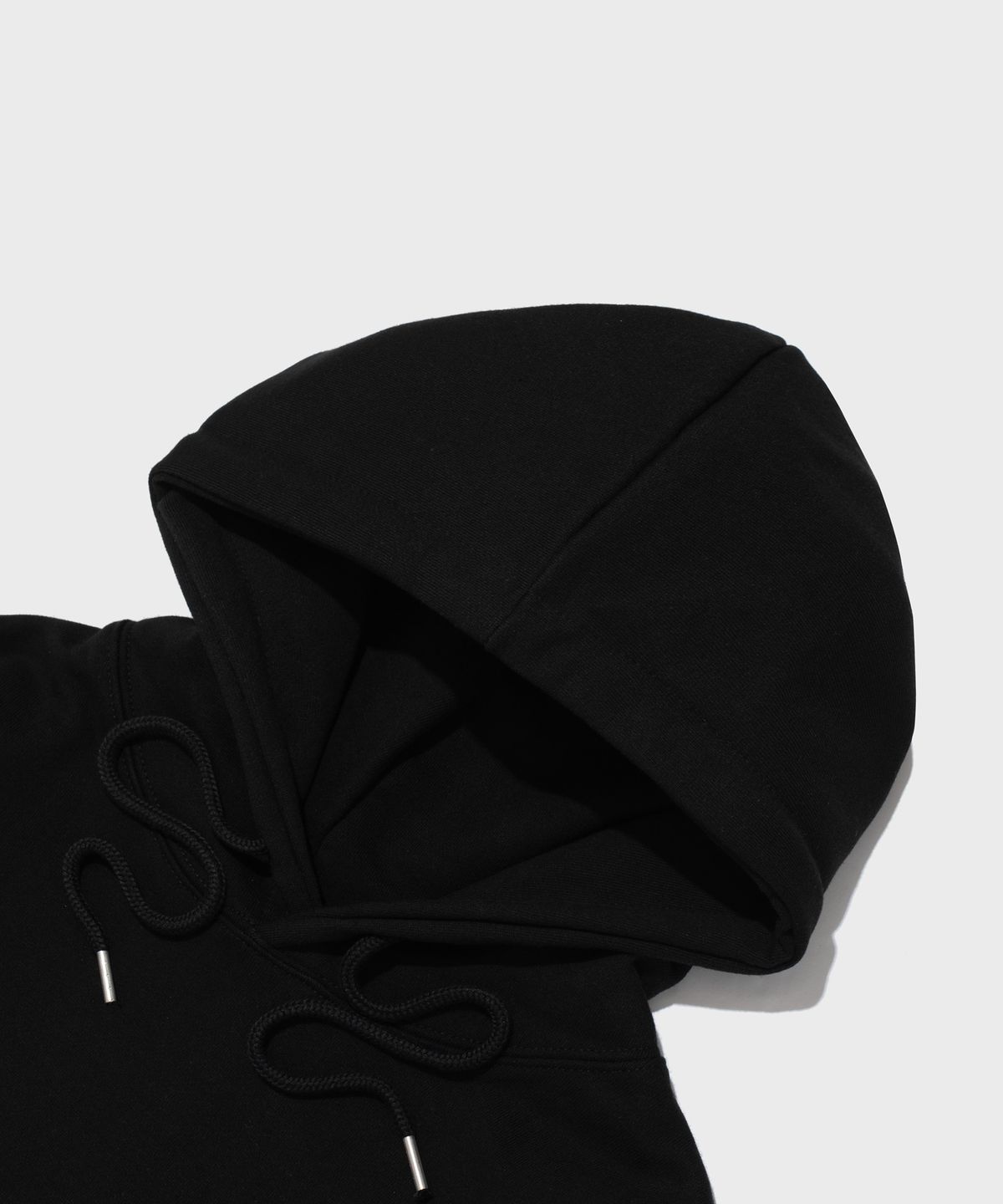 서울어패럴(SEOUL APPAREL) 서울 스파이럴 후드 티셔츠 (블랙)