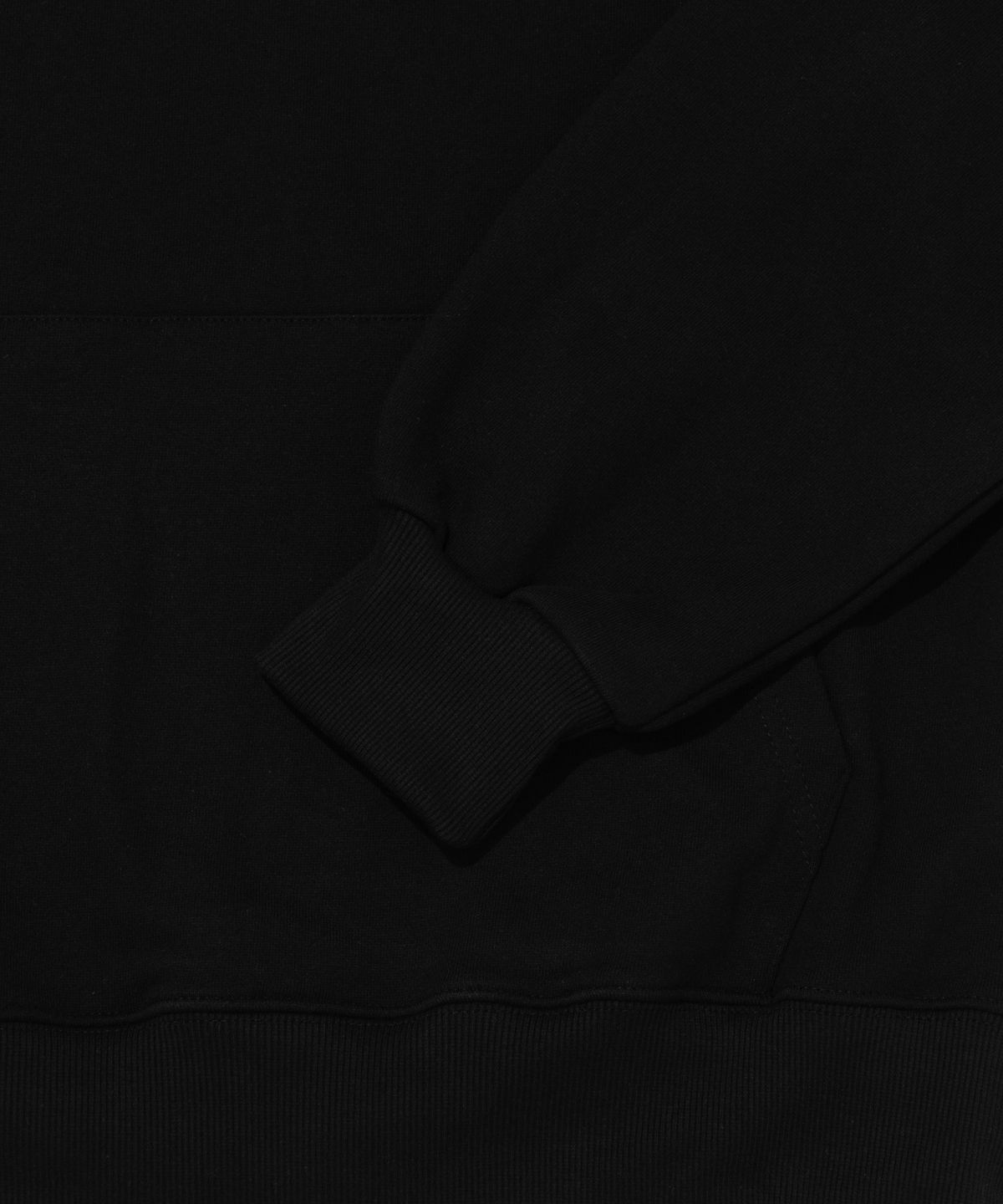서울어패럴(SEOUL APPAREL) 서울 스파이럴 후드 티셔츠 (블랙)