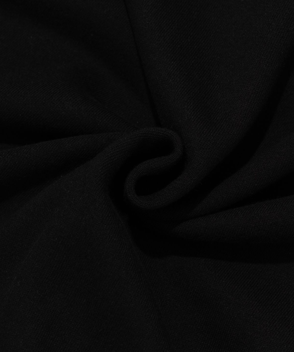서울어패럴(SEOUL APPAREL) 서울 스파이럴 후드 티셔츠 (블랙)