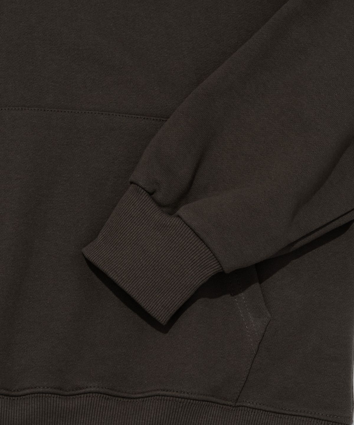 서울어패럴(SEOUL APPAREL) 서울 스파이럴 후드 티셔츠 (카키)