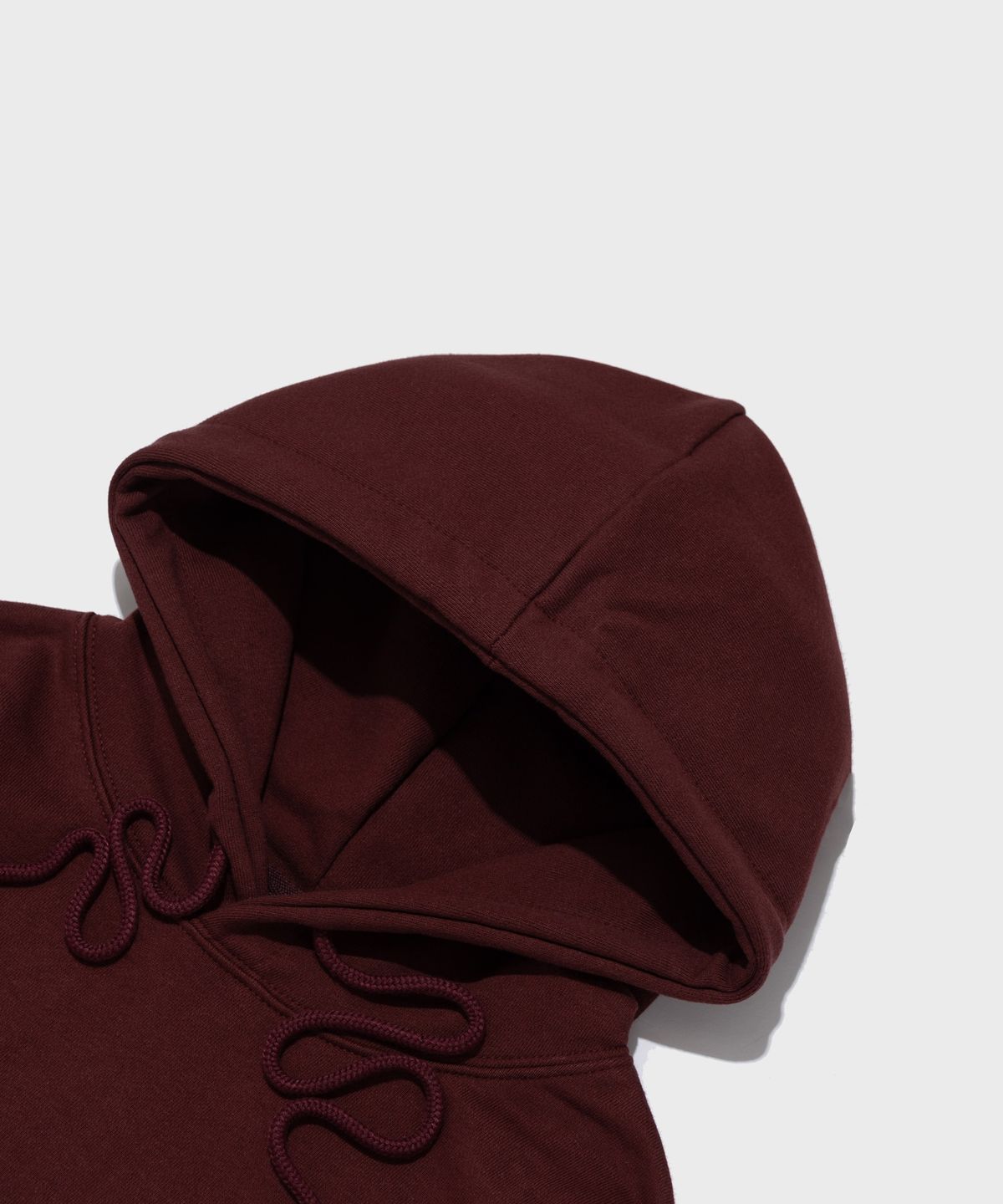 서울어패럴(SEOUL APPAREL) S 로고 후드 티셔츠 (와인)