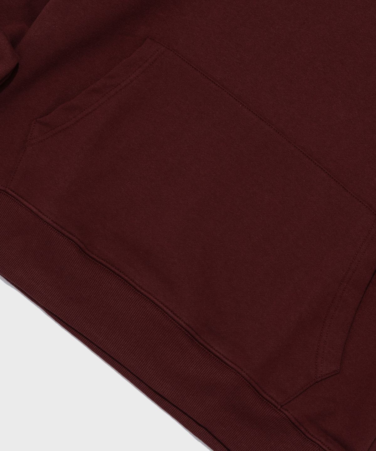 서울어패럴(SEOUL APPAREL) S 로고 후드 티셔츠 (와인)