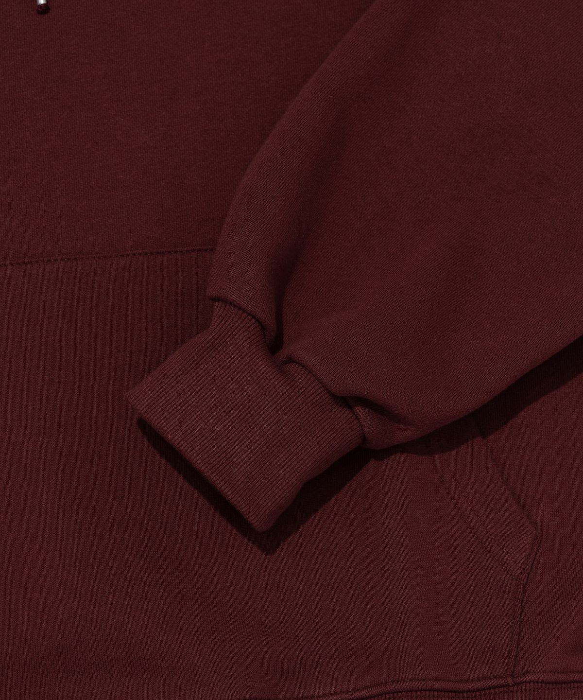 서울어패럴(SEOUL APPAREL) S 로고 후드 티셔츠 (와인)
