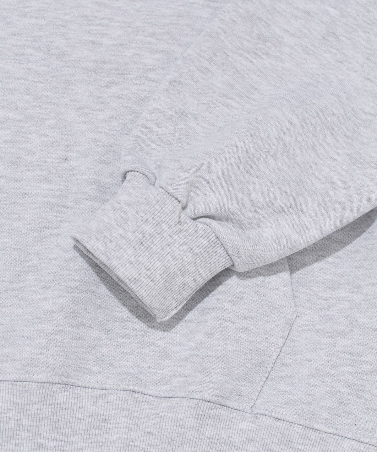 서울어패럴(SEOUL APPAREL) S 로고 후드 티셔츠 (라이트 그레이)