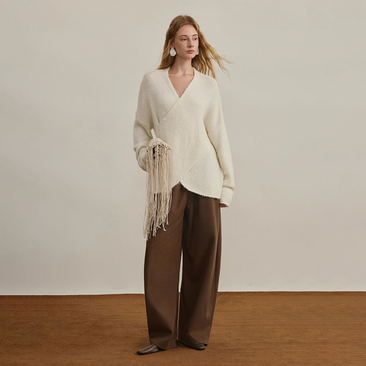 와이와이아이엠(YYIAM) YY_Loose wide-leg pants_2color