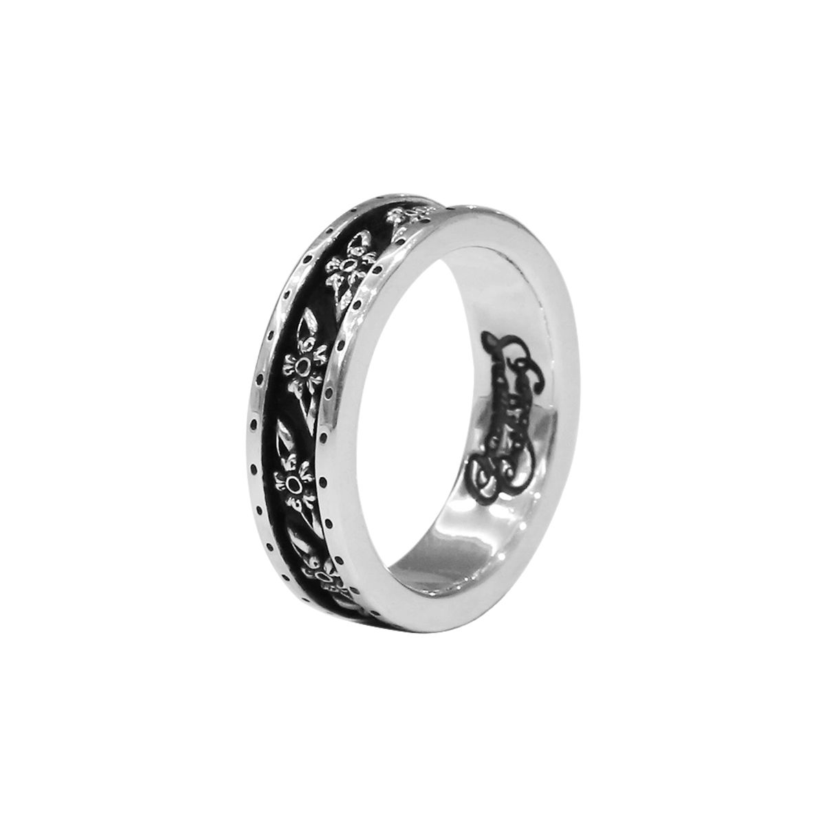 어나니머스아티즌(ANONYMOUS ARTISAN) Oldschool Flower Band Ring