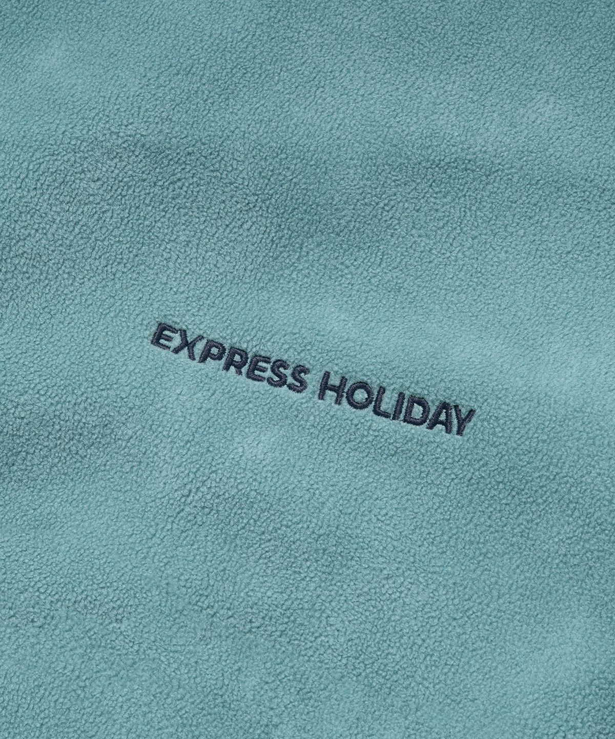 익스프레스홀리데이(EXPRESSHOLIDAY) 클라우드 심볼 플리스 아노락_민트