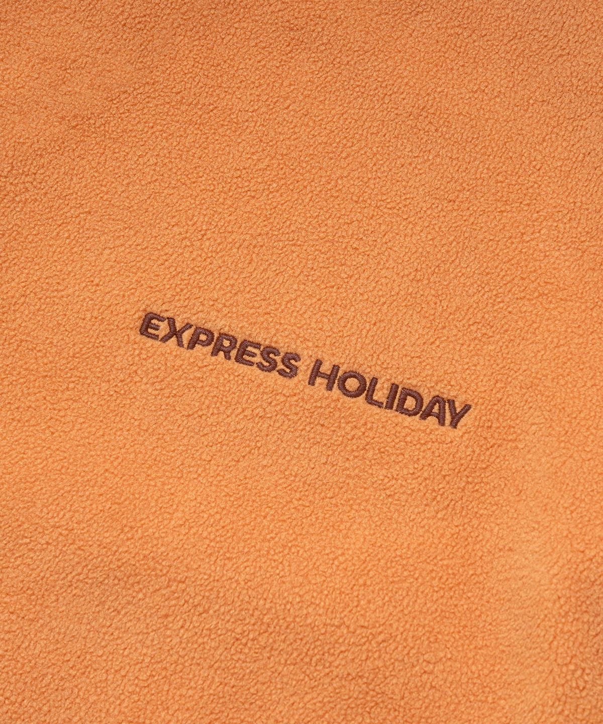 익스프레스홀리데이(EXPRESSHOLIDAY) 클라우드 심볼 플리스 아노락_브라운