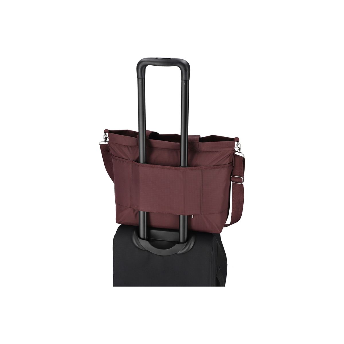 레스포색(LESPORTSAC) 딥 체리 캐리올 집 토트백 [2925.RA29]