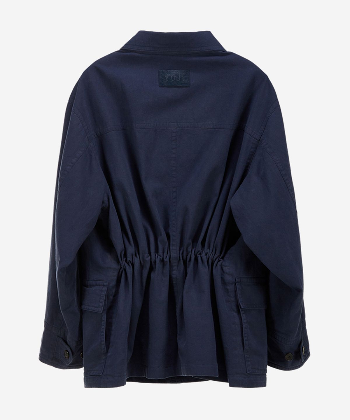 유지(YUJI) VINTAGE WASHED HUNTING COAT NAVY
