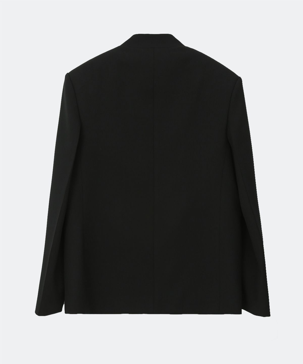 유지(YUJI) FLATTENED TAILORED JACKET BLACK