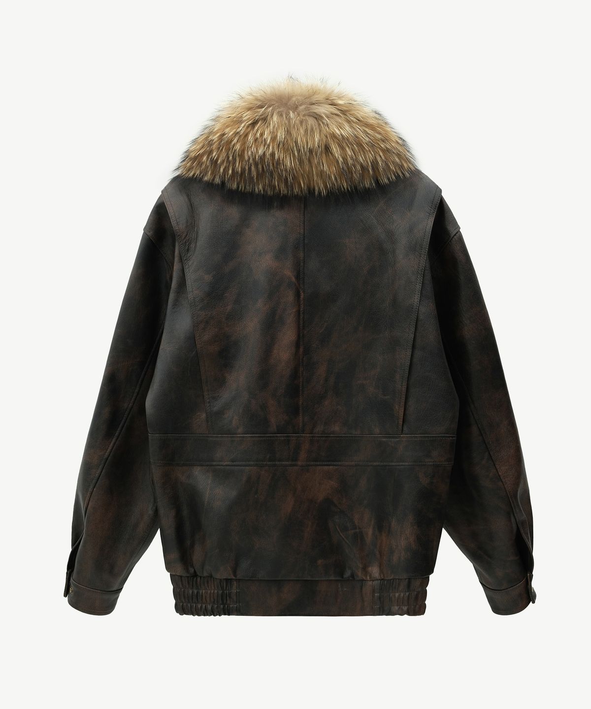 유지(YUJI) ROCKOON FUR JUMPER BLACK