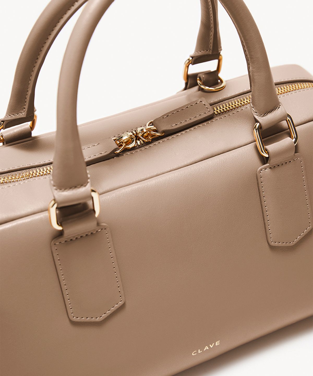 끌라베(CLAVE) 사빈 베이지 토트백 (SABINE Beige Tote Bag)