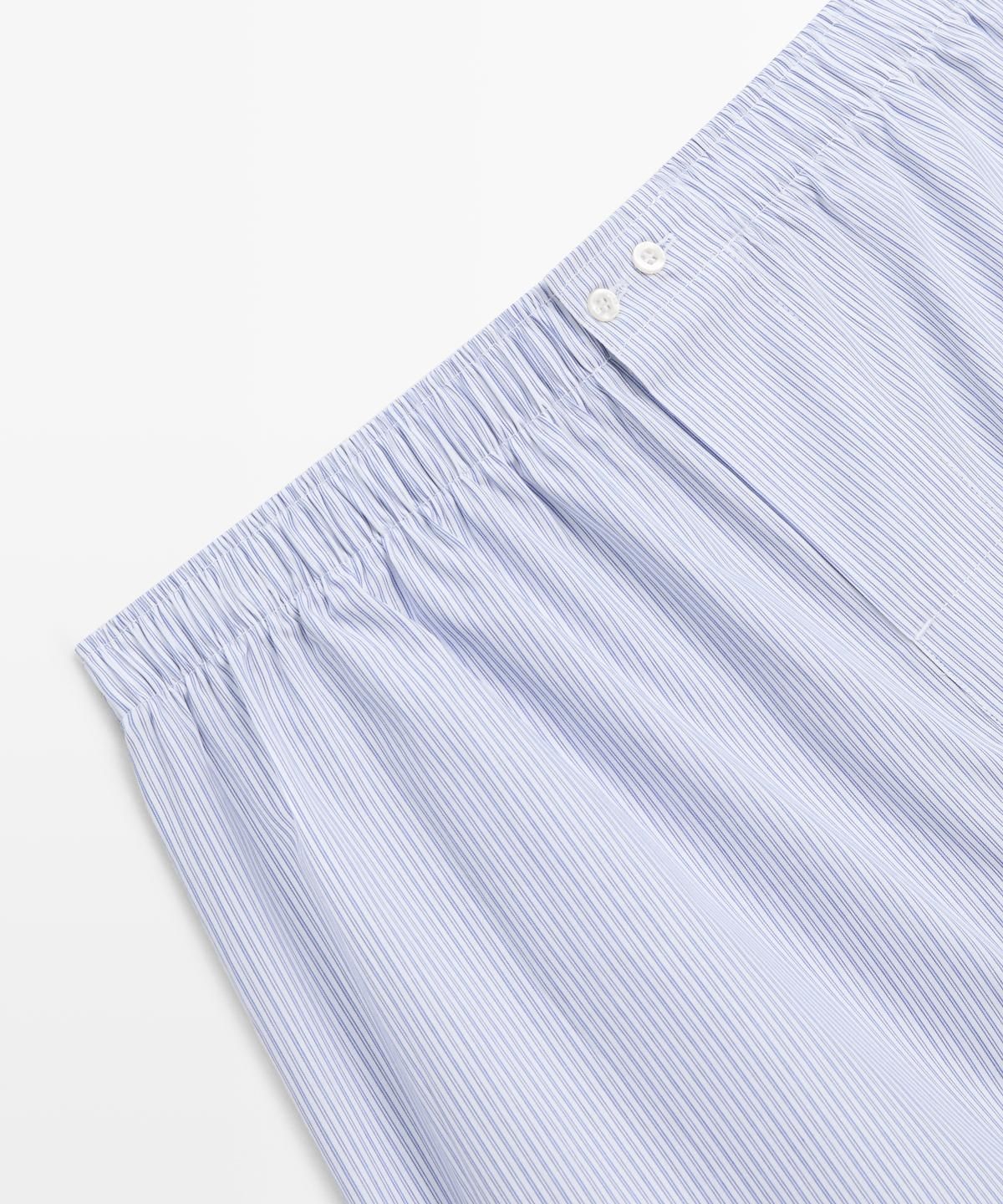 마시모두띠(MASSIMO DUTTI) 100% 코튼 스트라이프 팬티