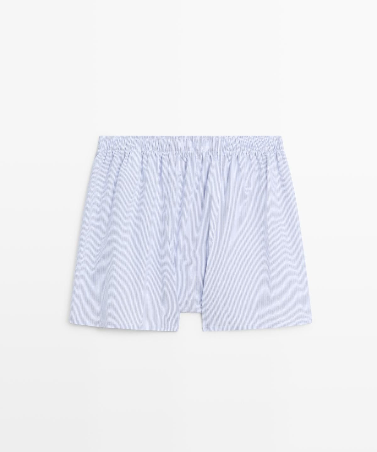 마시모두띠(MASSIMO DUTTI) 100% 코튼 스트라이프 팬티