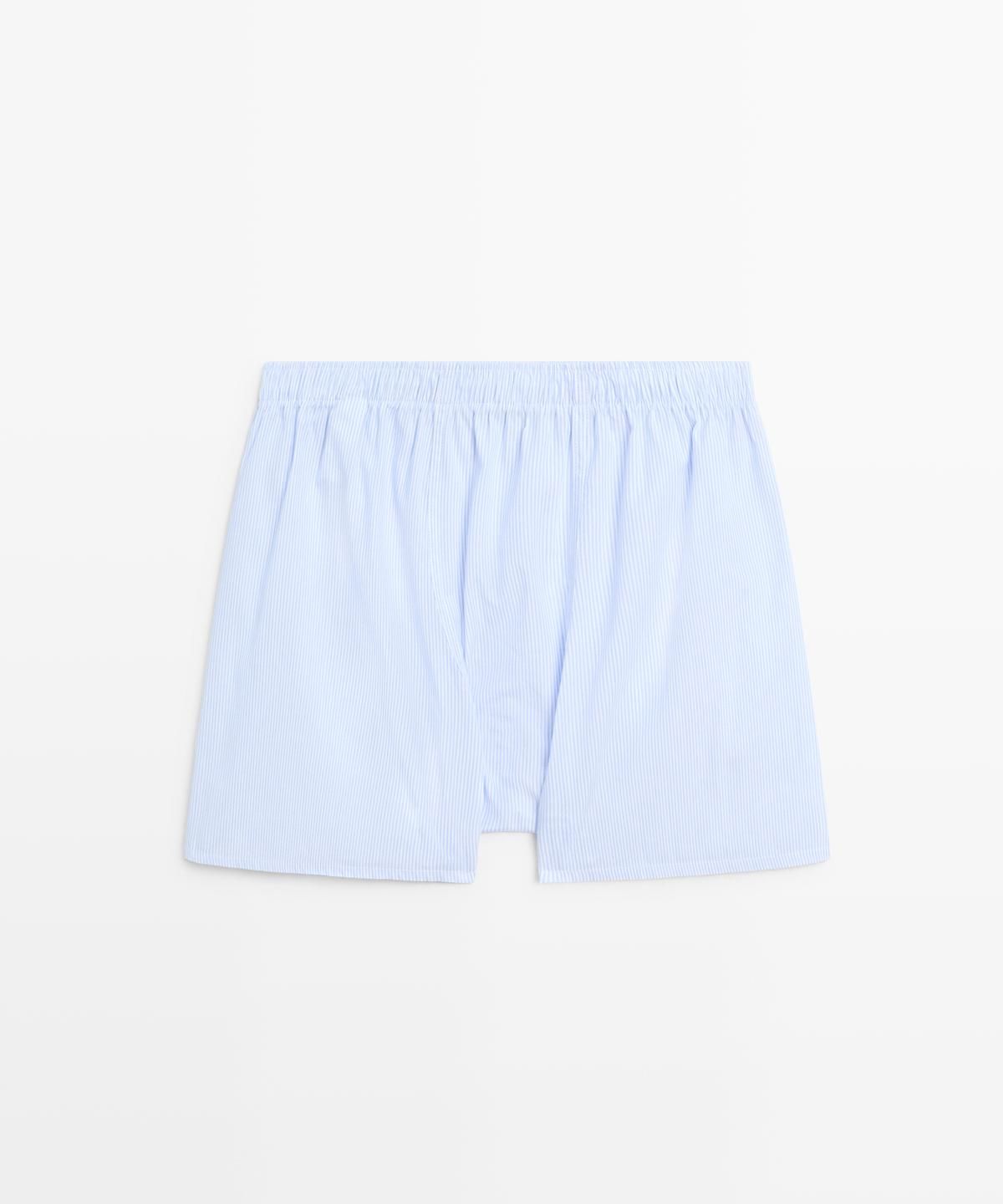 마시모두띠(MASSIMO DUTTI) 100% 코튼 스트라이프 팬티