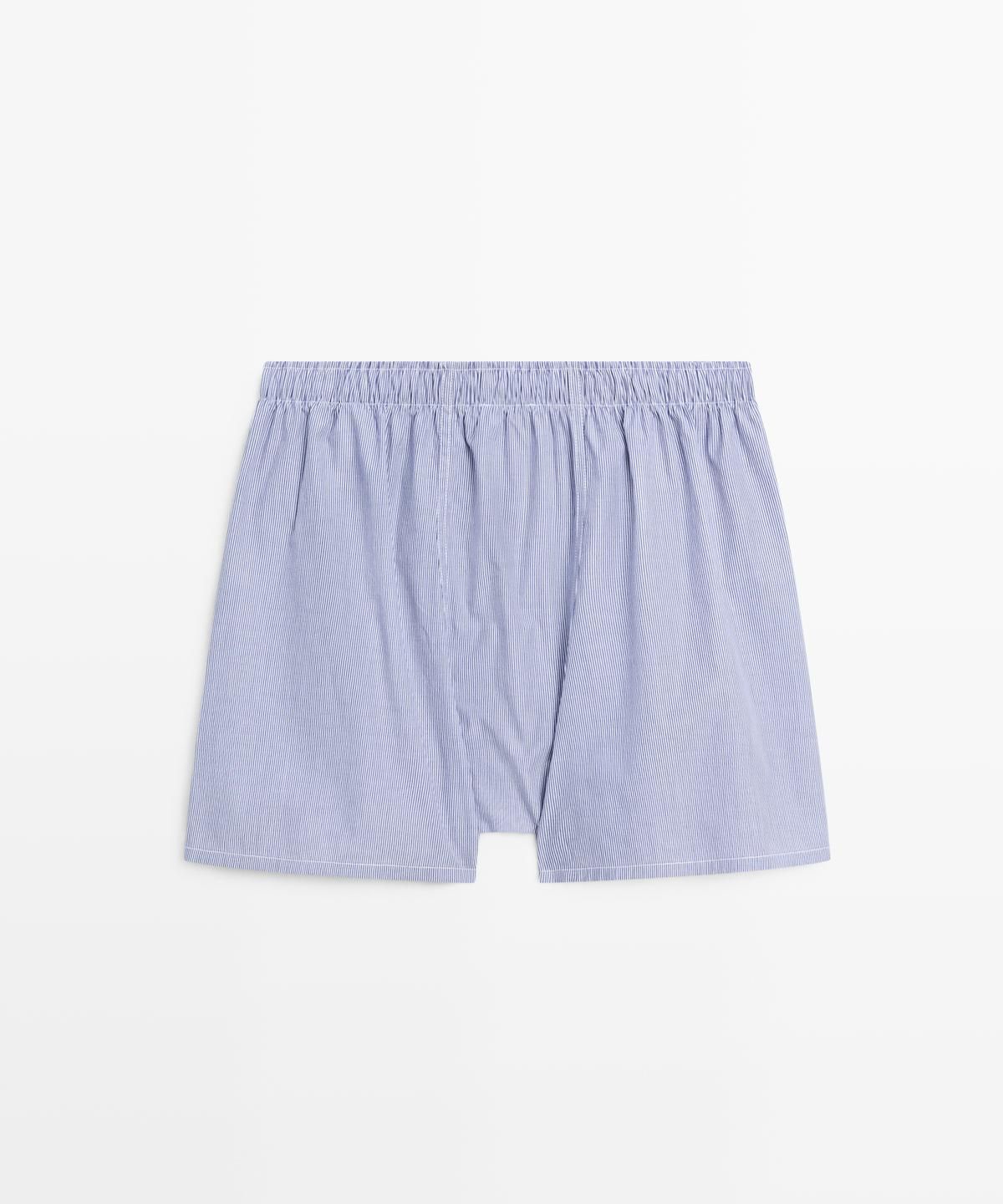 마시모두띠(MASSIMO DUTTI) 100% 코튼 스트라이프 팬티
