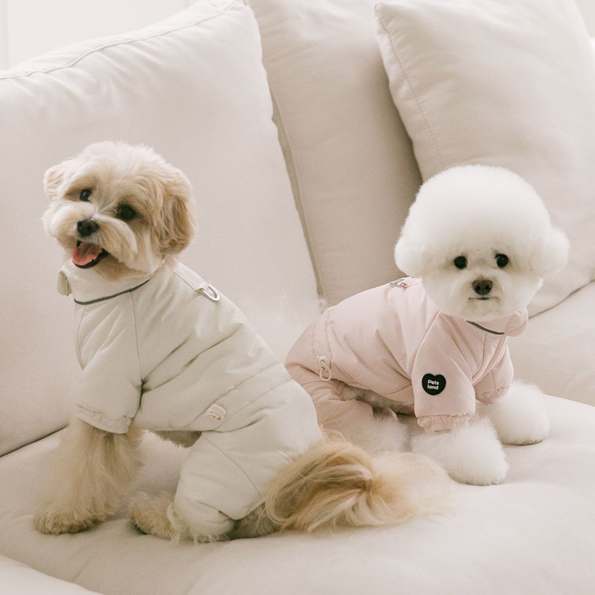 펫츠랜드(PETSLAND) 에어핏올인원패딩 S-2XL