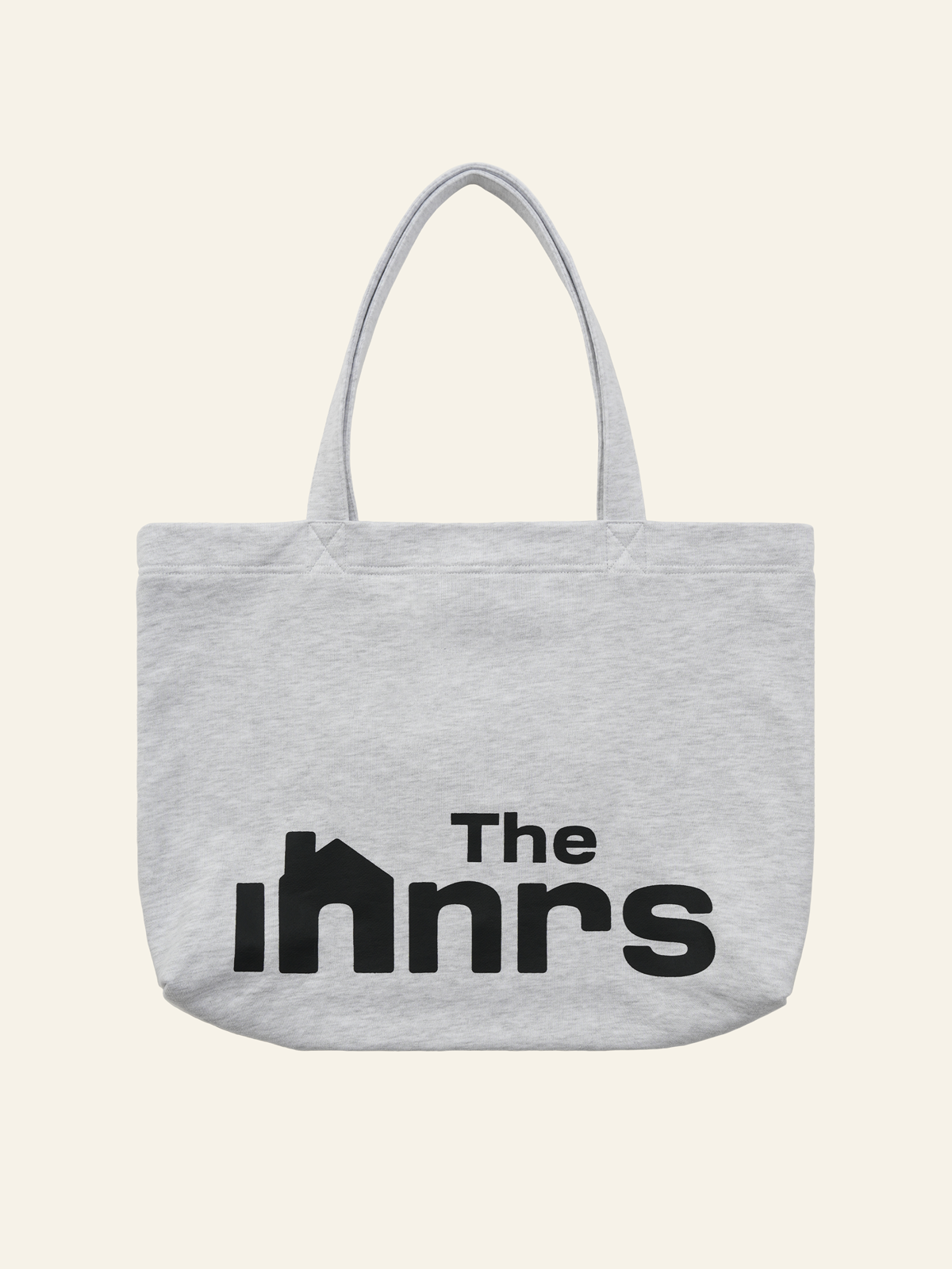 더이너스(THE INNRS) 후디 쇼퍼백 (화이트 멜란지)