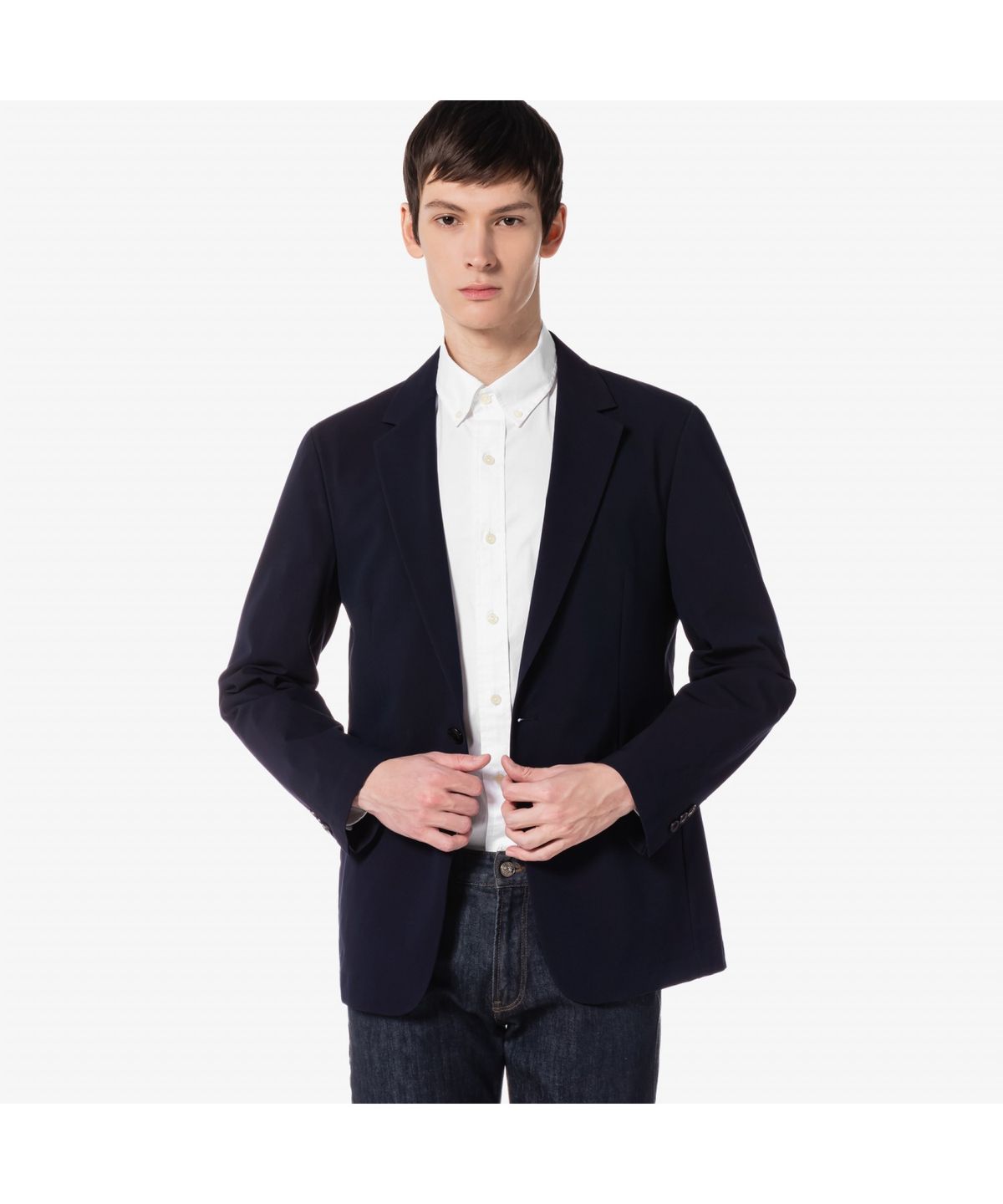 라코스테(LACOSTE) 남성 고밀도 스트레치 코튼 자켓 VH251E-55G HDE