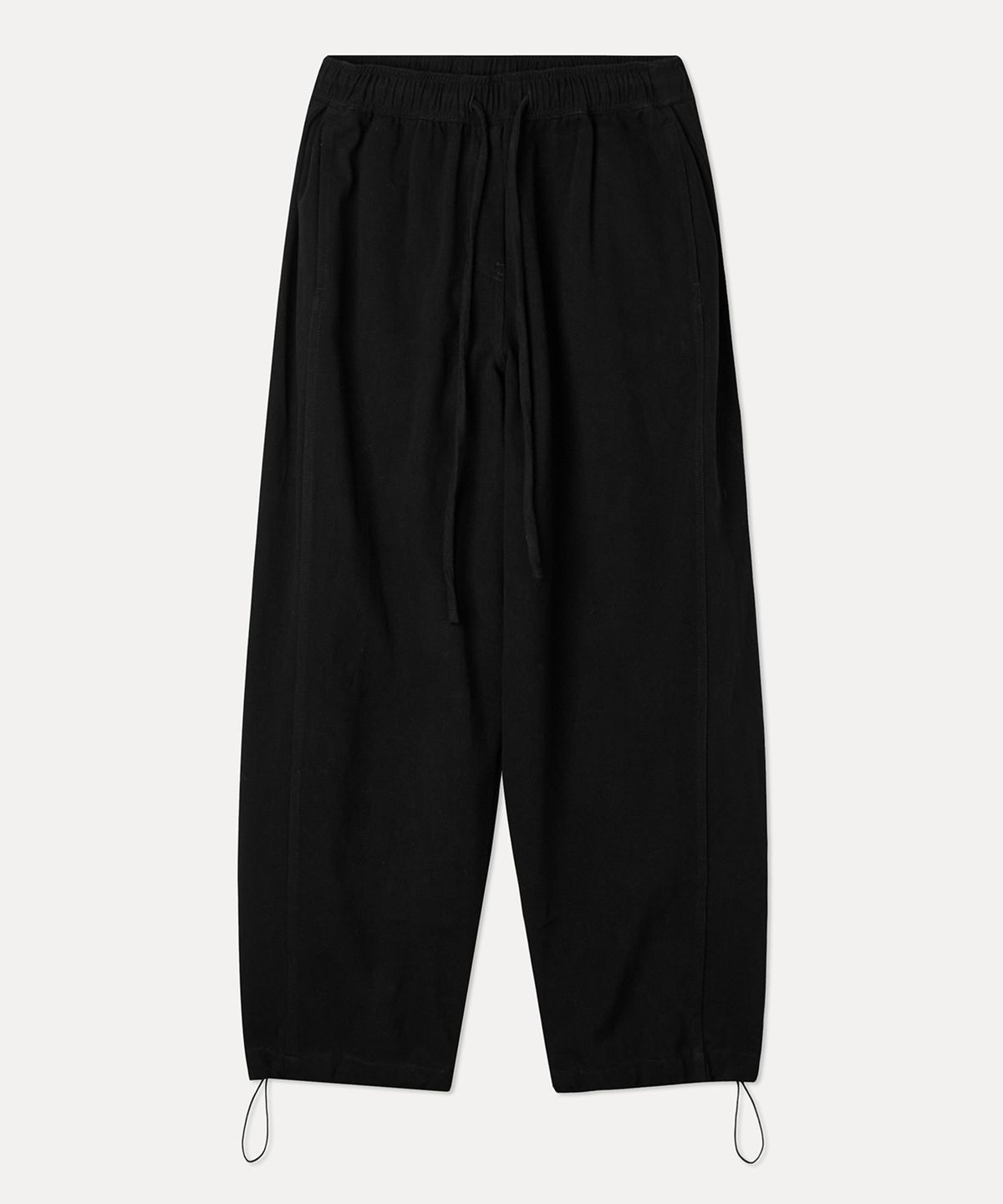 미쏘(MIXXO) 기모 코튼 밴딩 와이드 팬츠_MIWTCG111B