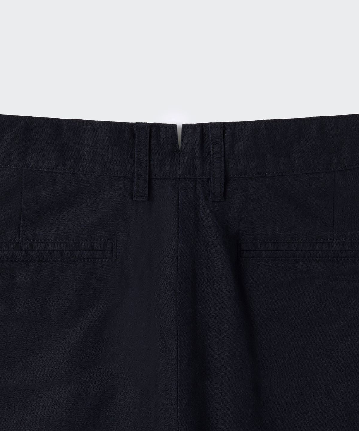 무신사 스탠다드(MUSINSA STANDARD) [시티 워커스] 린넨 블렌드 테이퍼드 팬츠 [네이비]