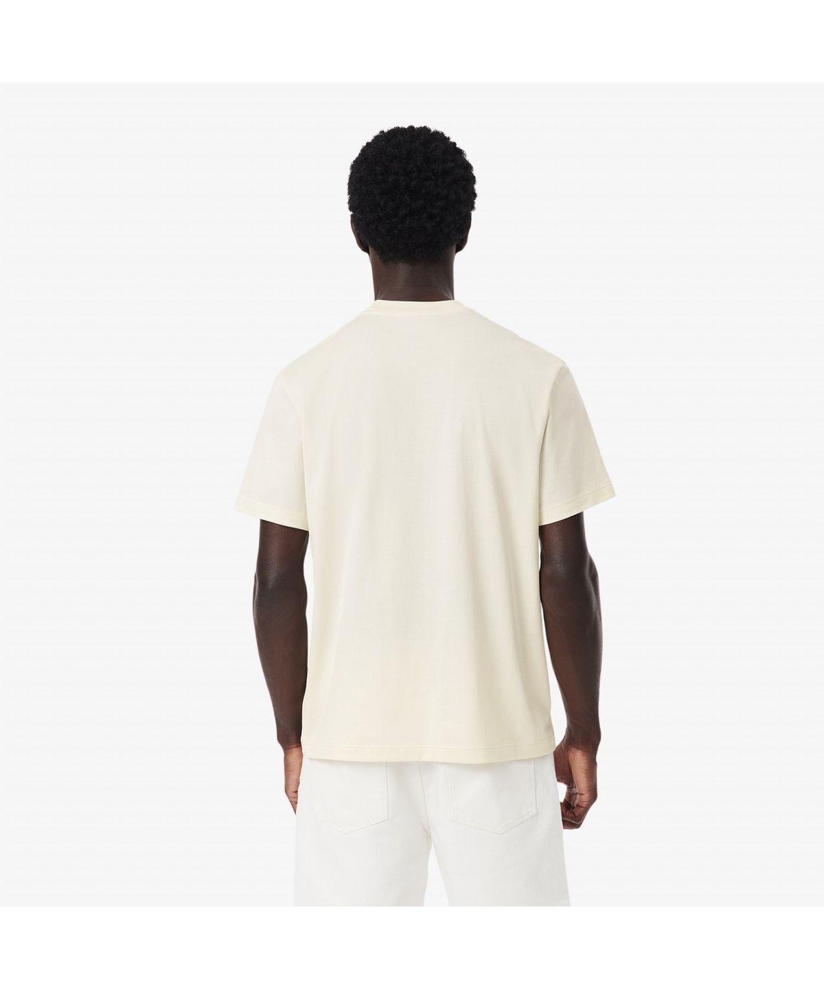 라코스테(LACOSTE) 남성 MIF 뱃지 반팔 티셔츠 TH0027-55G XFJ