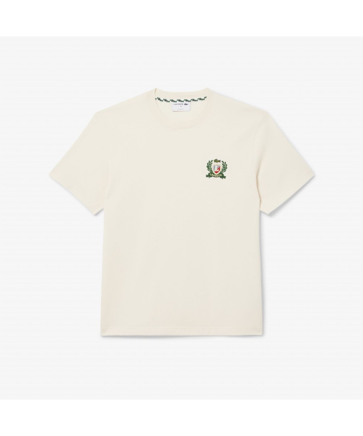 라코스테(LACOSTE) 남성 MIF 뱃지 반팔 티셔츠 TH0027-55G XFJ