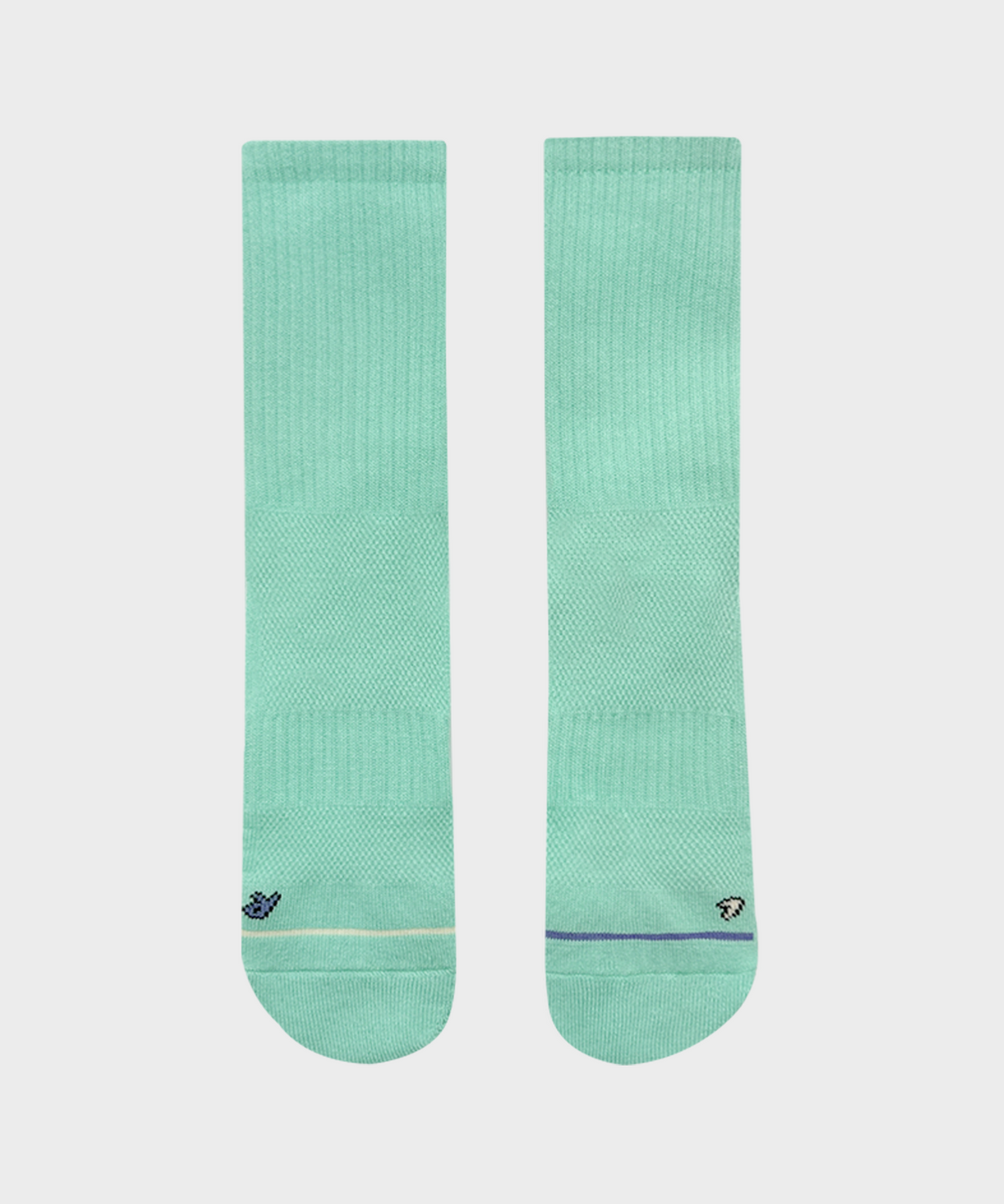 오드삭스(ODDSOCKS) 쿨맥스 쿠셔닝 컬러 러닝 크루 삭스 -민트