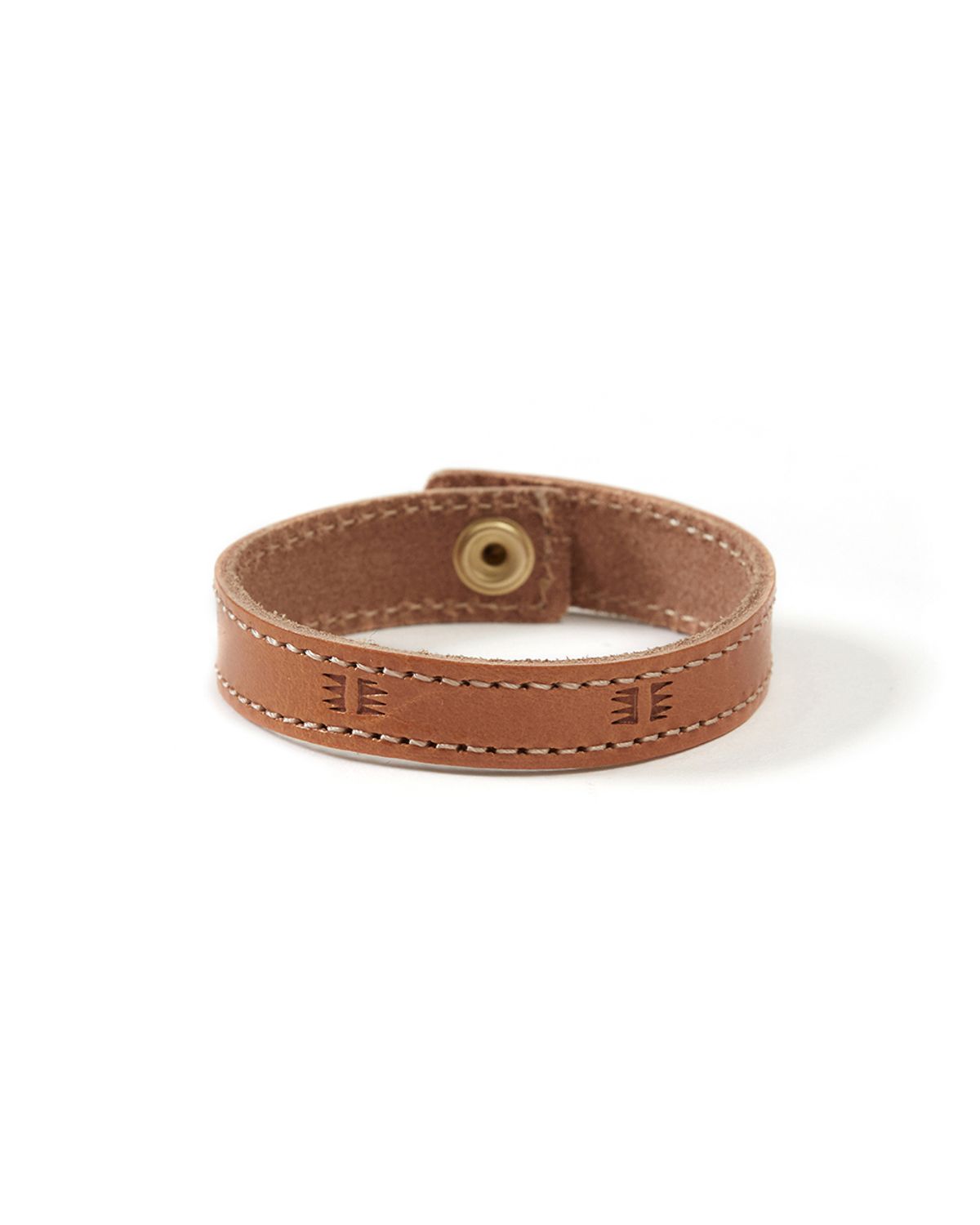 카락터(KARACTOR) Leather bangle / Vegetable orange