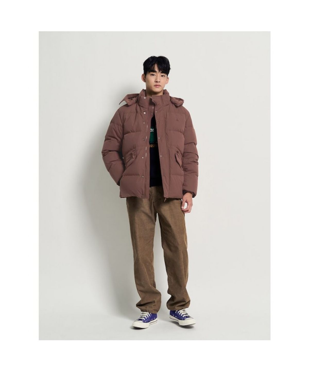 빈폴 멘(BEANPOLE MEN) 캐주얼 푸퍼 다운 재킷  브릭