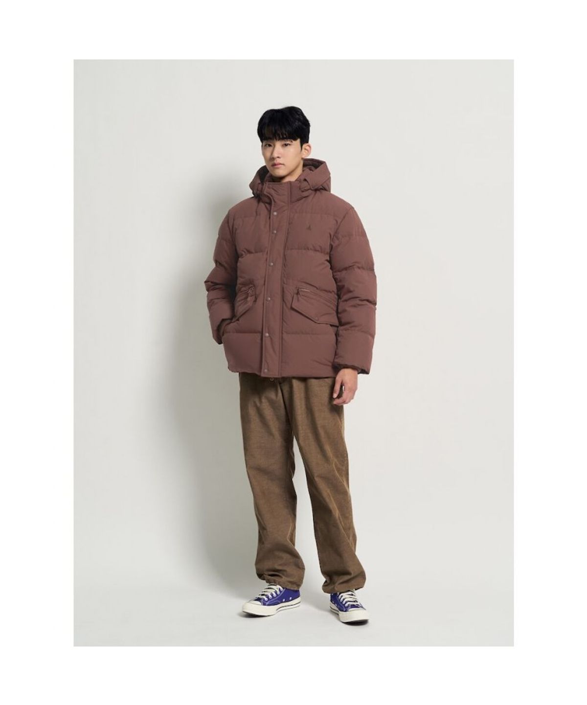 빈폴 멘(BEANPOLE MEN) 캐주얼 푸퍼 다운 재킷  브릭