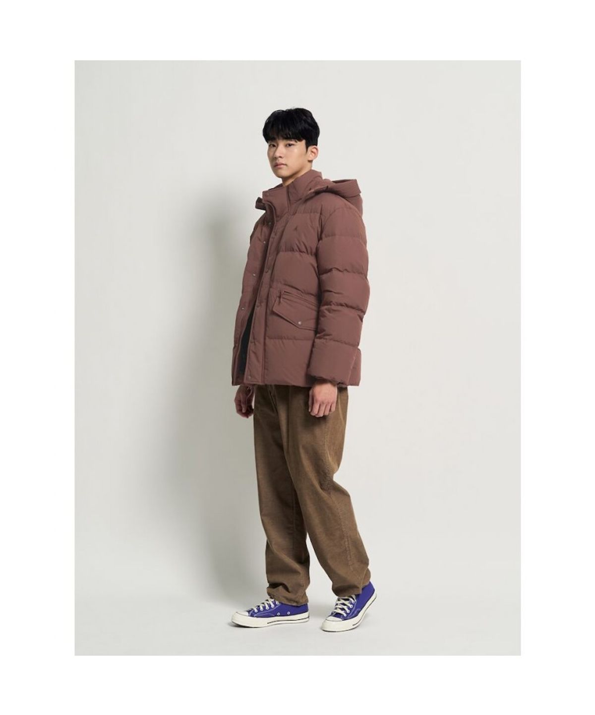 빈폴 멘(BEANPOLE MEN) 캐주얼 푸퍼 다운 재킷  브릭