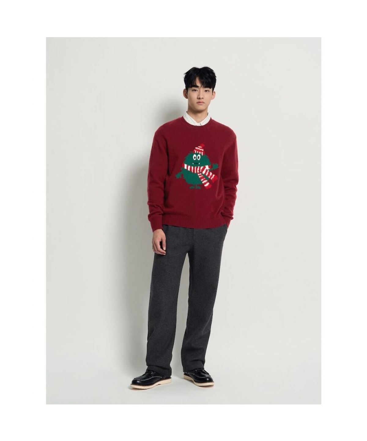 빈폴 멘(BEANPOLE MEN) 울라이크 저지 팬츠  애쉬