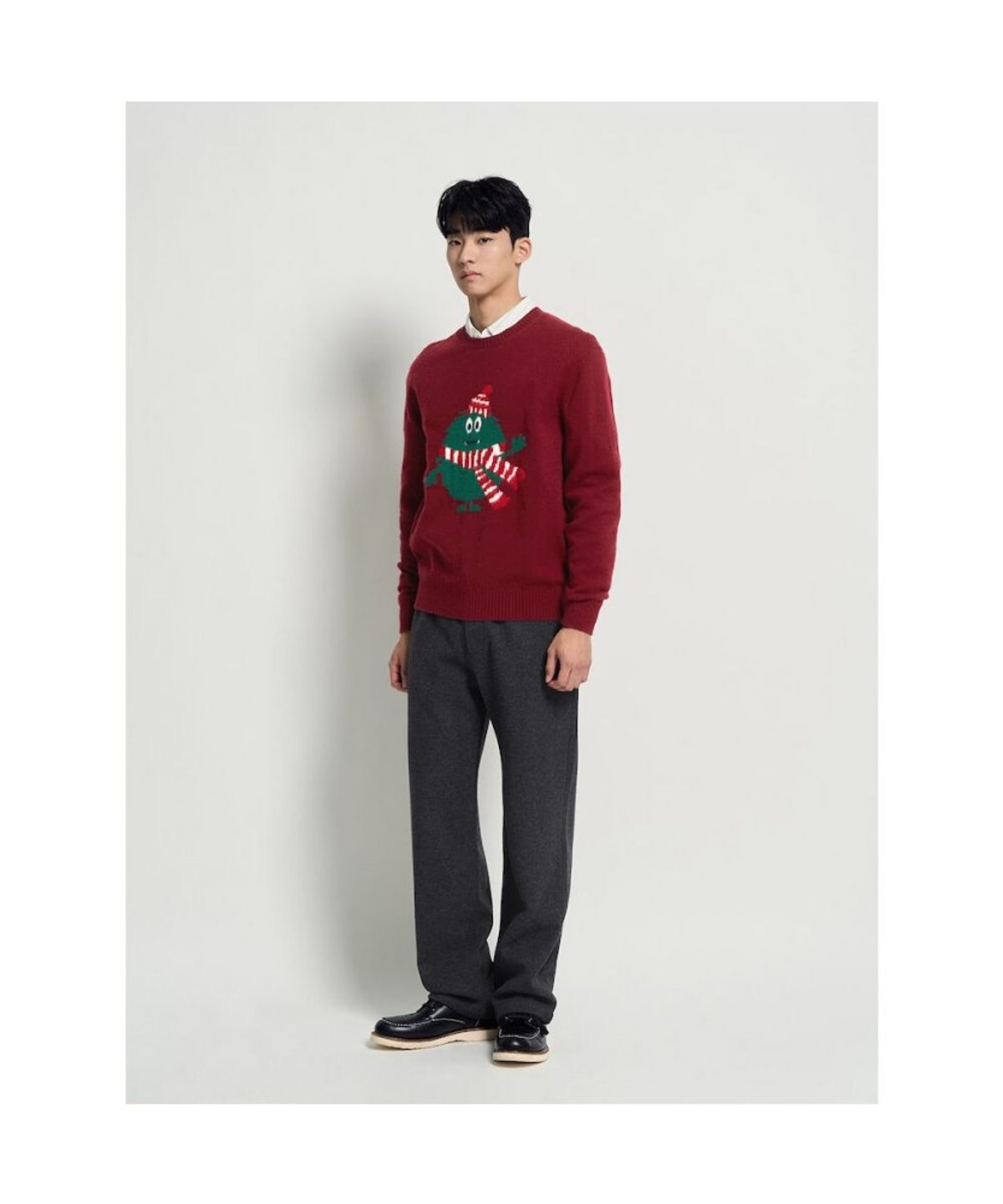 빈폴 멘(BEANPOLE MEN) 울라이크 저지 팬츠  애쉬
