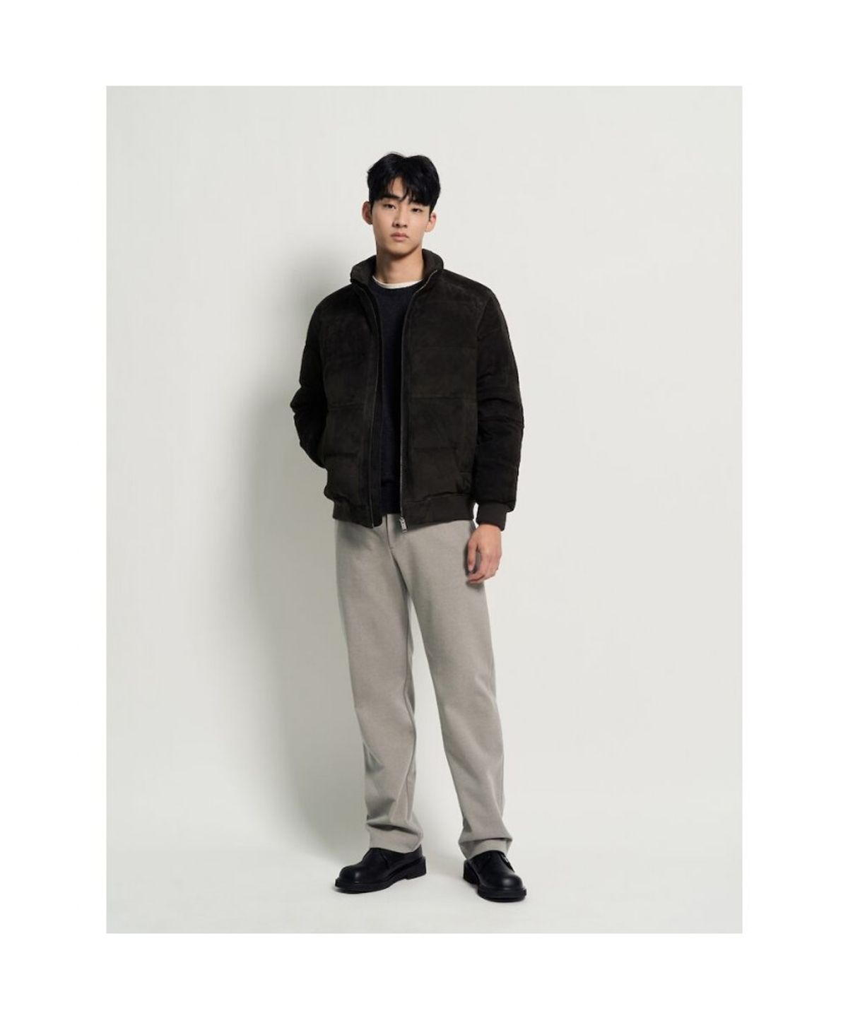 빈폴 멘(BEANPOLE MEN) 기모 트윌 컴포트핏 슬랙스  베이지