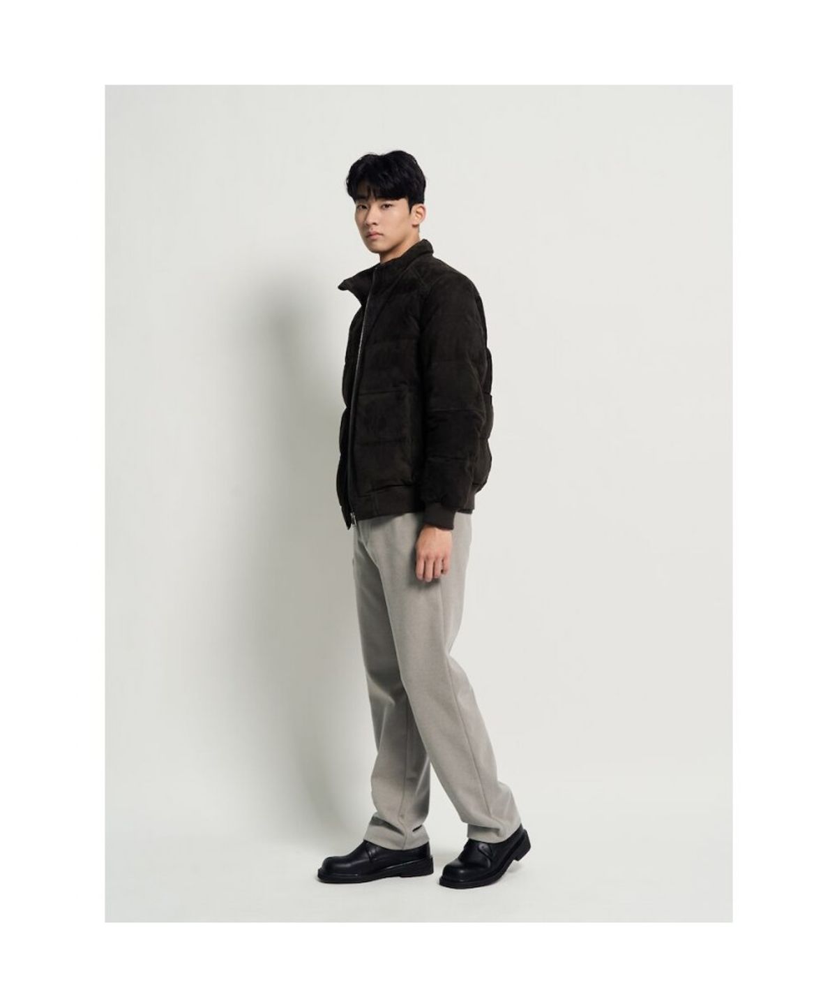 빈폴 멘(BEANPOLE MEN) 기모 트윌 컴포트핏 슬랙스  베이지