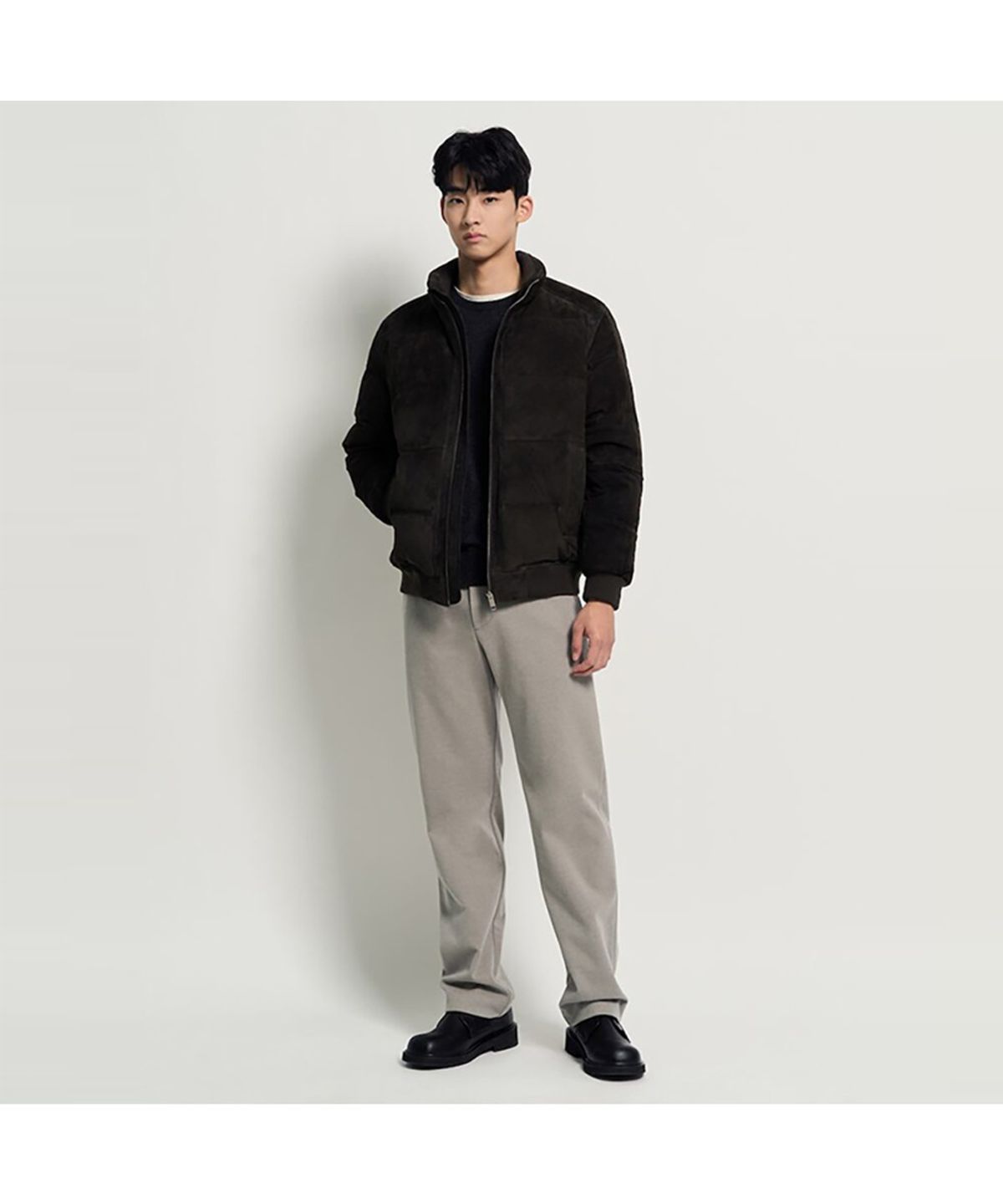빈폴 멘(BEANPOLE MEN) 기모 트윌 컴포트핏 슬랙스  베이지