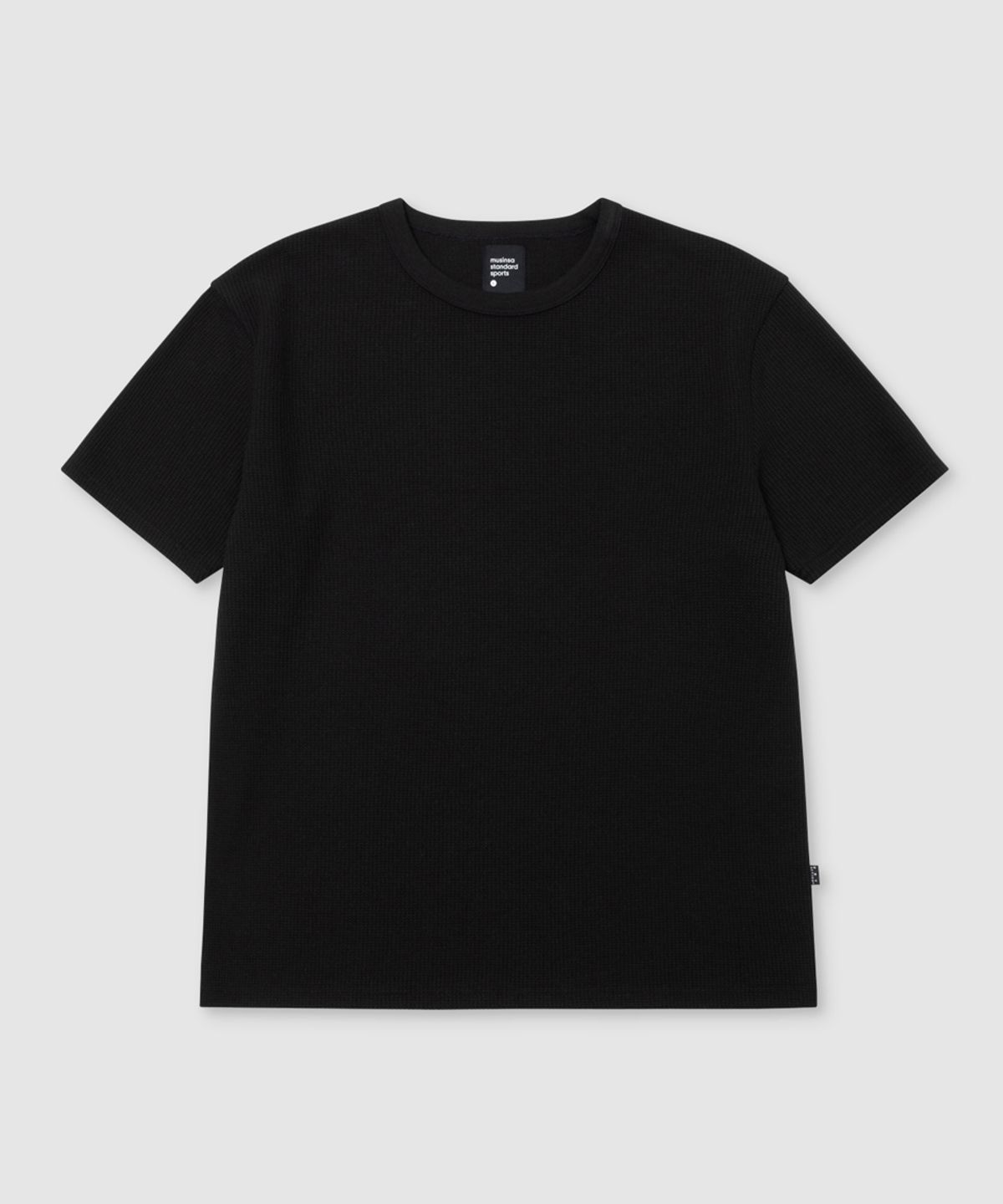 무신사 스탠다드 스포츠(MUSINSA STANDARD SPORTS) 와플 머슬핏 크롭 숏슬리브 (2color)