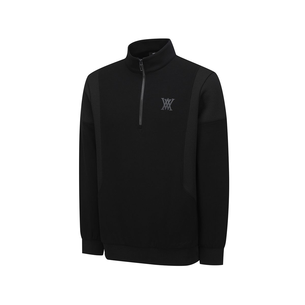 어뉴골프(ANEW GOLF) M HALF ZIP L/TS_BK